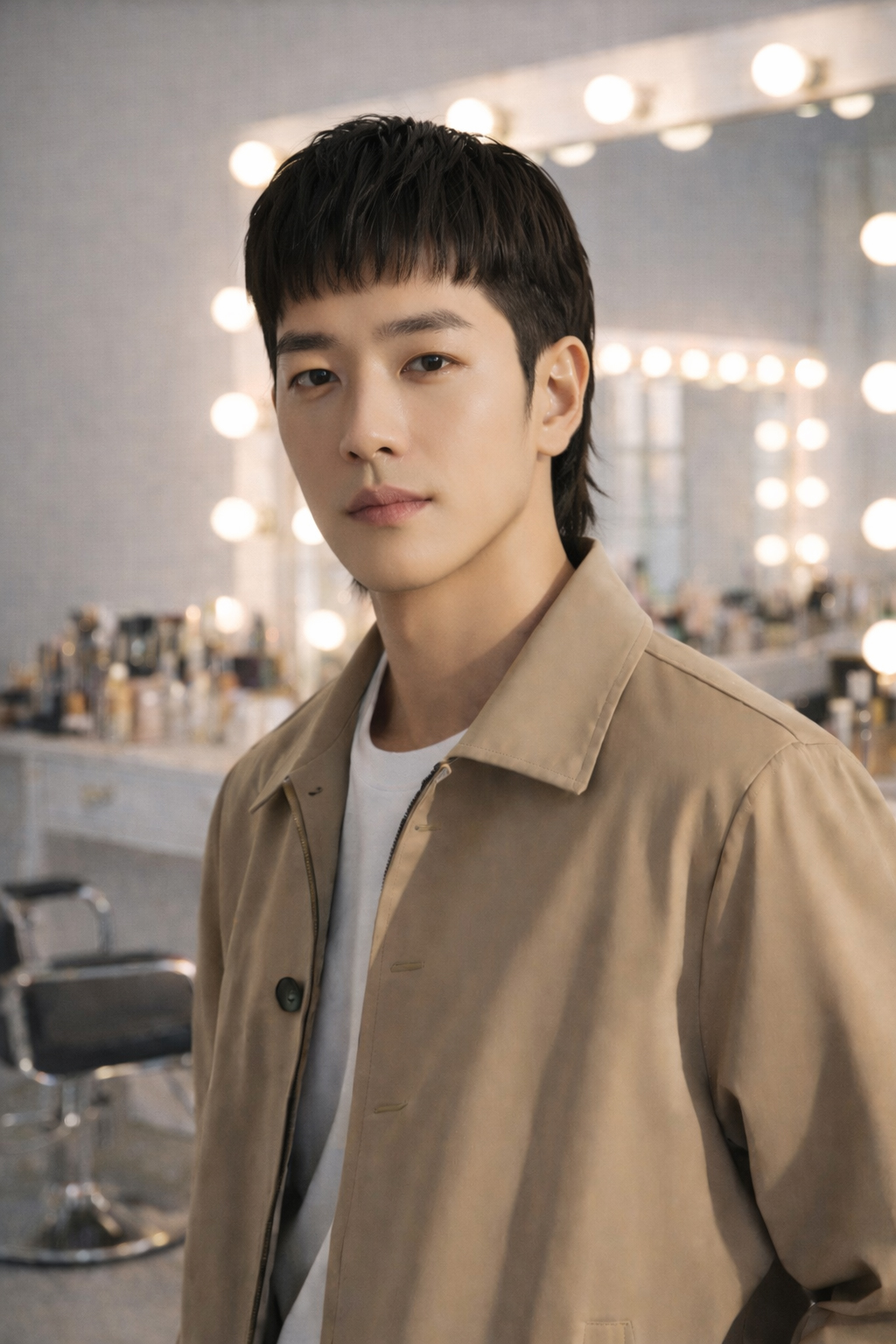 멀렛컷 헤어스타일 #008