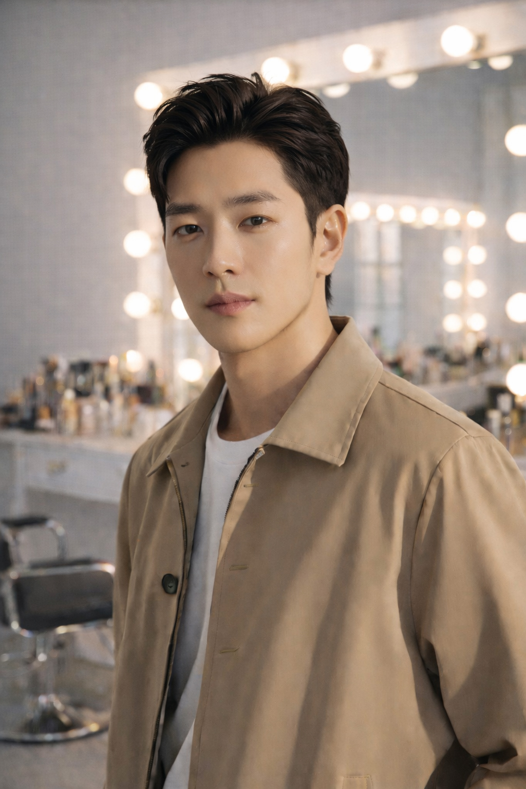 리프컷 헤어스타일 #007