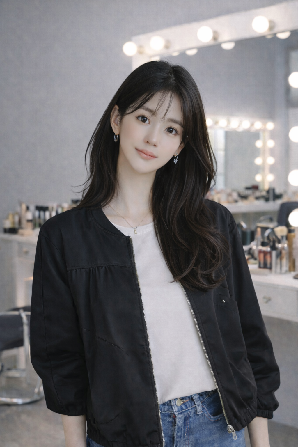 K-뷰티 레이어드 헤어스타일 #004